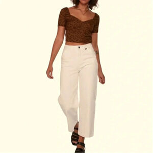 RVCA  abstract print No Matters Top Sz Large